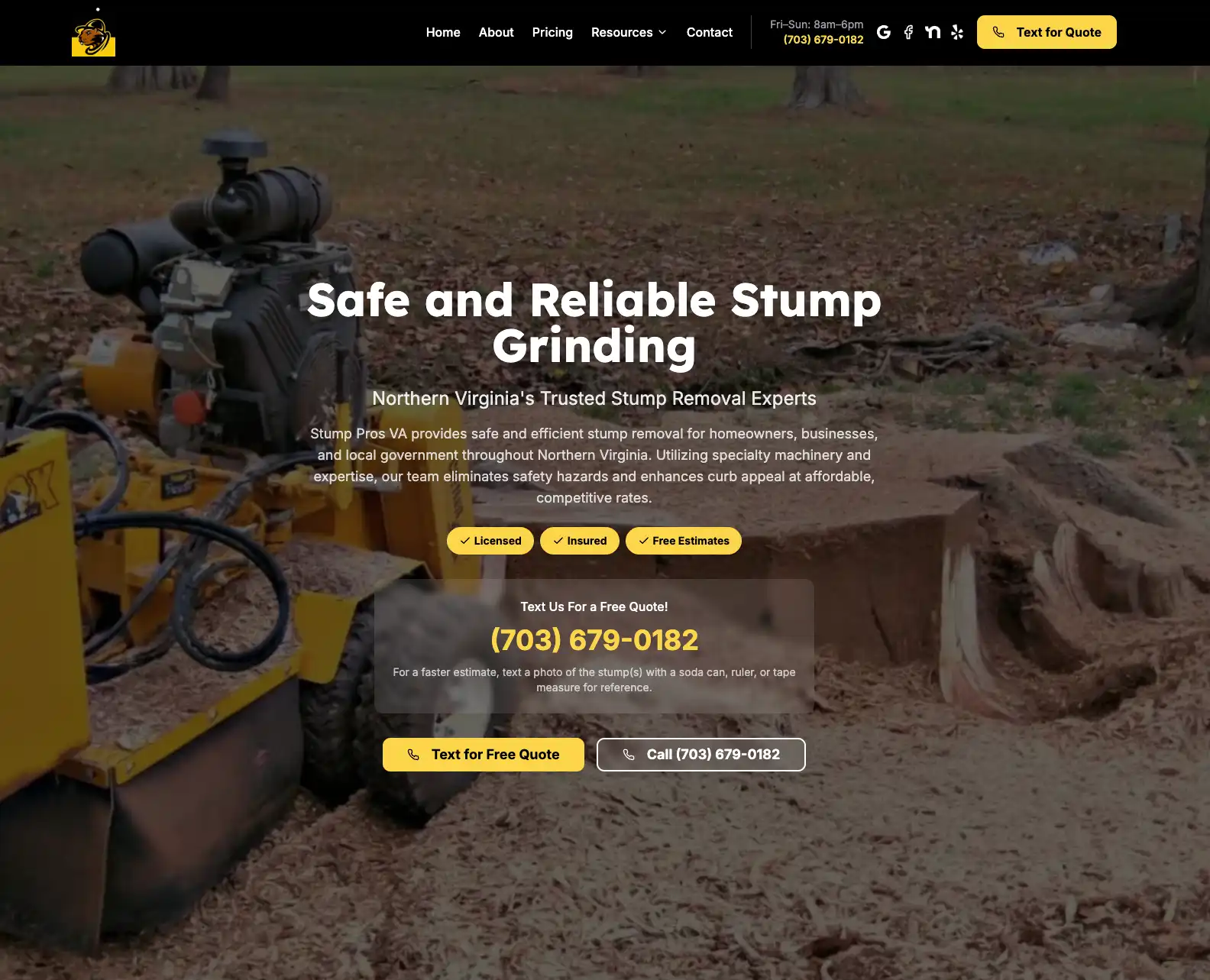 Stump Grinding